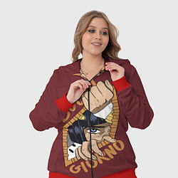 Женский 3D-костюм Приключения ДжоДжо, цвет: 3D-красный — фото 2