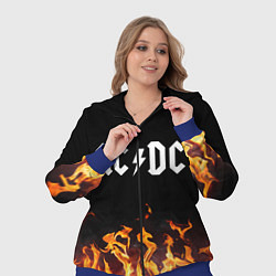 Женский 3D-костюм AC DC, цвет: 3D-синий — фото 2