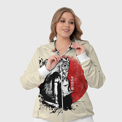 Женский 3D-костюм Принцесса Мононоке, цвет: 3D-белый — фото 2