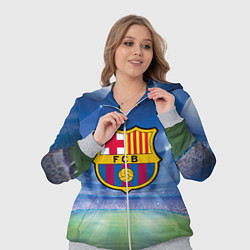 Женский 3D-костюм FC Barcelona, цвет: 3D-меланж — фото 2