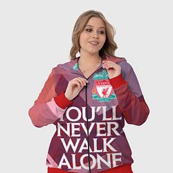 Женский 3D-костюм Ливерпуль, цвет: 3D-красный — фото 2