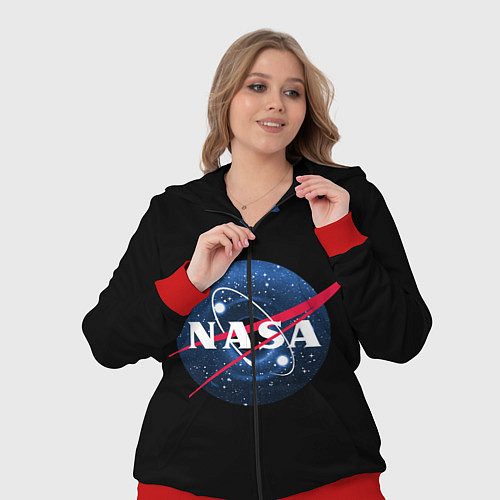 Женский костюм NASA Black Hole / 3D-Красный – фото 3