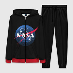 Женский 3D-костюм NASA Black Hole, цвет: 3D-красный