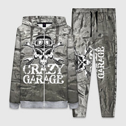 Женский 3D-костюм Crazy garage, цвет: 3D-меланж