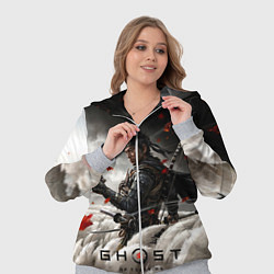 Женский 3D-костюм Ghost of Tsushima, цвет: 3D-меланж — фото 2