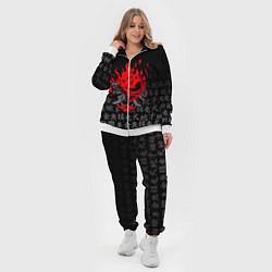 Женский 3D-костюм CYBERPUNK 2077 KEANU REEVES, цвет: 3D-белый — фото 2