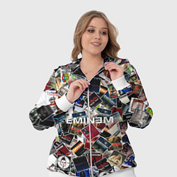 Женский 3D-костюм Дискография EMINEM, цвет: 3D-белый — фото 2