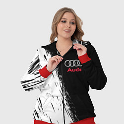 Женский 3D-костюм AUDI, цвет: 3D-красный — фото 2
