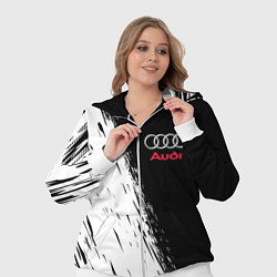 Женский 3D-костюм AUDI, цвет: 3D-белый — фото 2