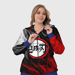 Женский 3D-костюм KIMETSU NO YAIBA, цвет: 3D-синий — фото 2