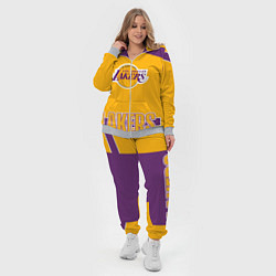 Женский 3D-костюм Los Angeles Lakers, цвет: 3D-меланж — фото 2
