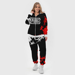 Женский 3D-костюм PUBG, цвет: 3D-белый — фото 2