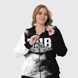 Женский 3D-костюм ВДВ, цвет: 3D-черный — фото 2