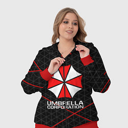 Женский 3D-костюм UMBRELLA CORP, цвет: 3D-красный — фото 2