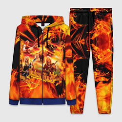 Женский 3D-костюм Judas Priest, цвет: 3D-синий