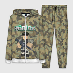 Женский 3D-костюм Roblox 23 February Camouflage, цвет: 3D-белый