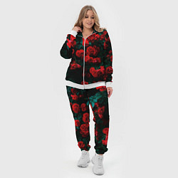 Женский 3D-костюм Розы, цвет: 3D-белый — фото 2