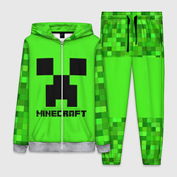 Женский 3D-костюм MINECRAFT, цвет: 3D-меланж