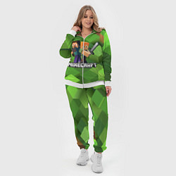 Женский 3D-костюм MINECRAFT, цвет: 3D-белый — фото 2