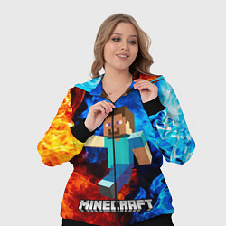 Женский 3D-костюм MINECRAFT, цвет: 3D-черный — фото 2