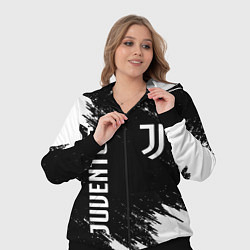 Женский 3D-костюм JUVENTUS, цвет: 3D-черный — фото 2