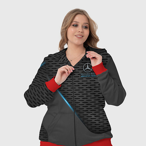 Женский костюм Mercedes-AMG / 3D-Красный – фото 3