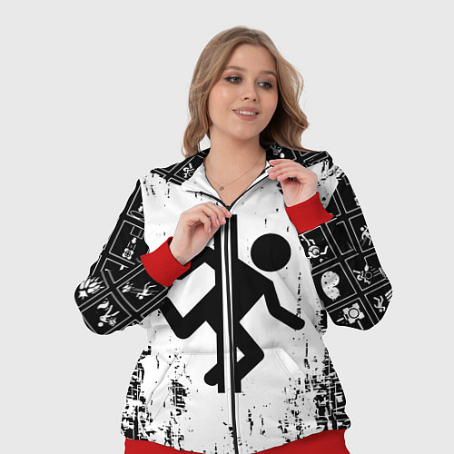 Женский костюм PORTAL / 3D-Красный – фото 3