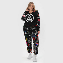 Женский 3D-костюм LINKIN PARK, цвет: 3D-черный — фото 2