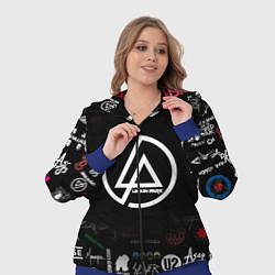 Женский 3D-костюм LINKIN PARK, цвет: 3D-синий — фото 2