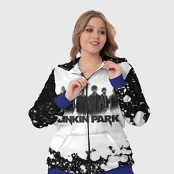 Женский 3D-костюм LINKIN PARKспина, цвет: 3D-синий — фото 2
