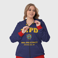 Женский 3D-костюм Бруклин 9-9 департамент NYPD, цвет: 3D-красный — фото 2