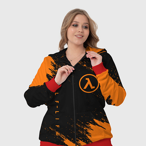 Женский костюм HALF-LIFE / 3D-Красный – фото 3