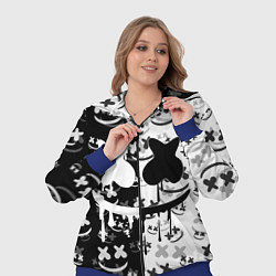 Женский 3D-костюм Fortnite & Marshmello, цвет: 3D-синий — фото 2