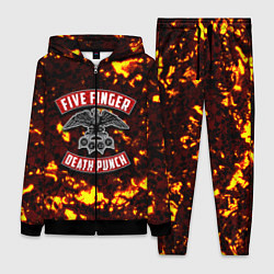 Женский 3D-костюм Five Finger Death Punch, цвет: 3D-черный