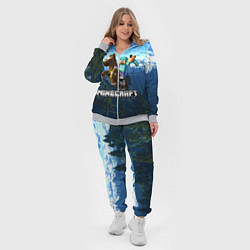 Женский 3D-костюм Minecraft Майнкрафт, цвет: 3D-меланж — фото 2
