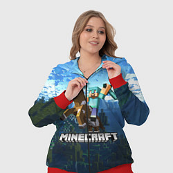Женский 3D-костюм Minecraft Майнкрафт, цвет: 3D-красный — фото 2