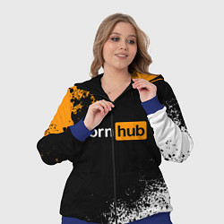 Женский 3D-костюм PORNHUB, цвет: 3D-синий — фото 2