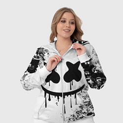 Женский 3D-костюм Marshmello, цвет: 3D-белый — фото 2