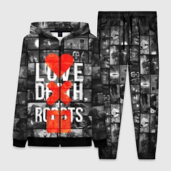 Женский 3D-костюм LOVE DEATH ROBOTS LDR, цвет: 3D-черный