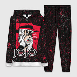 Женский 3D-костюм JoJo Bizarre Adventure, цвет: 3D-белый