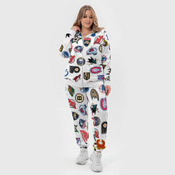 Женский 3D-костюм Daewoo, цвет: 3D-белый — фото 2