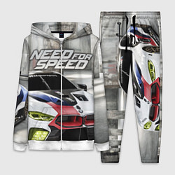 Женский 3D-костюм Need for Speed, цвет: 3D-белый