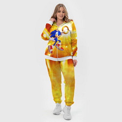 Женский 3D-костюм Sonic, цвет: 3D-белый — фото 2