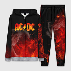 Женский 3D-костюм ACDC, цвет: 3D-меланж