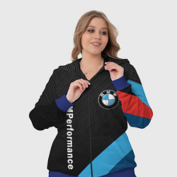Женский 3D-костюм BMW M PERFORMANCE, цвет: 3D-синий — фото 2