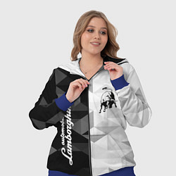 Женский 3D-костюм Lamborghini, цвет: 3D-синий — фото 2