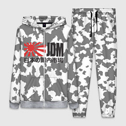 Женский 3D-костюм JDM Style, цвет: 3D-меланж