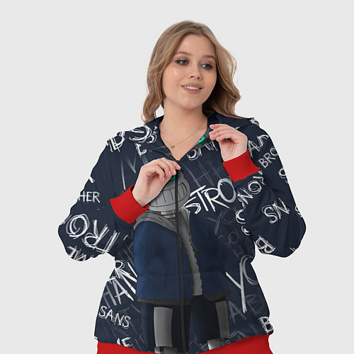 Женский костюм UNDERTALE / 3D-Красный – фото 3