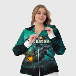 Женский 3D-костюм Sabaton, цвет: 3D-белый — фото 2