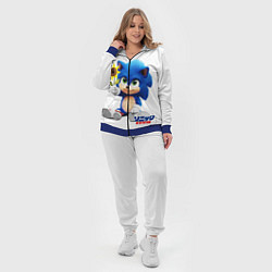 Женский 3D-костюм SONIC, цвет: 3D-синий — фото 2